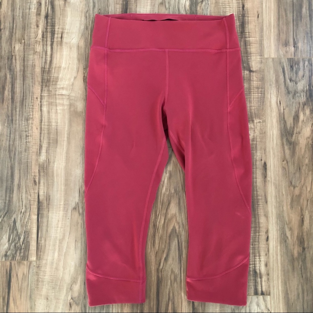 🦊Lululemon In Movement Crop *Everlux 19" - Picture 3 of 8
